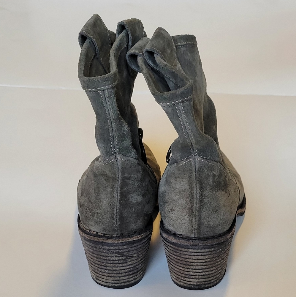 FIORENTINI + BAKER Brown Suede Boots - Picture 4 of 12